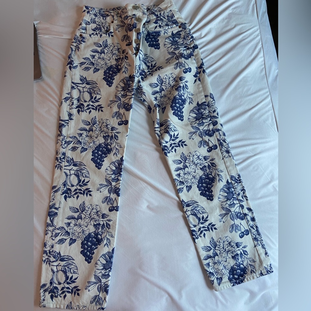 Reformation Printed Jeans